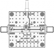 60 MHz to 3.0 GHz High Dynamic Amplifier